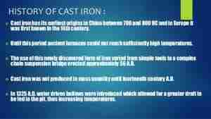 Cast Iron Cooking History 2 Cast Iron Cooking History