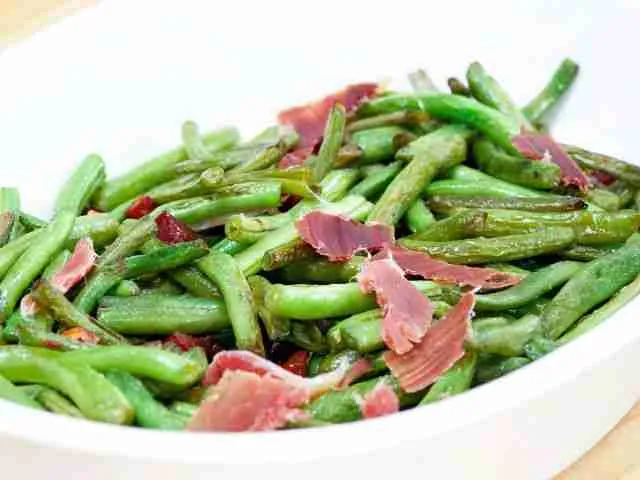Skillet Fried Green Beans