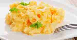 Cast Iron Scrambled Eggs