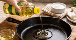 Can I Use Vegetable Oil To Season Cast Iron